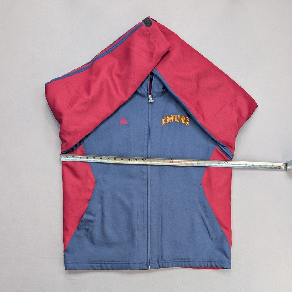 Adidas Cleveland Cavaliers Full Zip Fleece Lined Jacket - Picture 8 of 14